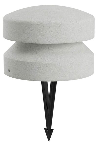 Lampada picchetto led redo group cliff 360° 91124 91125 91126 ip65 cemento vetro - Redo Group