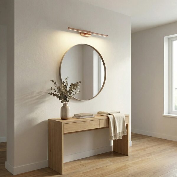 Applique da bagno LED APP1895-1W 40 cm BRUSH COPPER