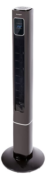 Ventilatore a Torre 50W Display Digitale 3 Potenze in PP e ABS Grigio
