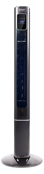 Ventilatore a Torre 50W Display Digitale 3 Potenze in PP e ABS Grigio