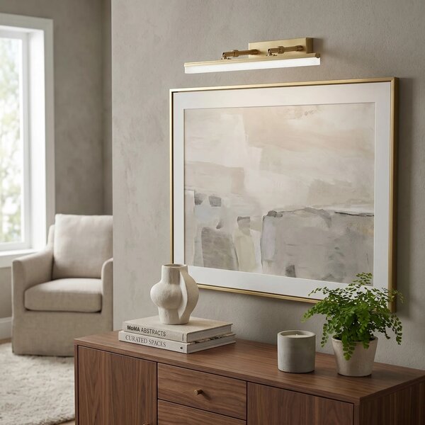 Applique da bagno LED APP1875-1W 40cm BRUSH GOLD