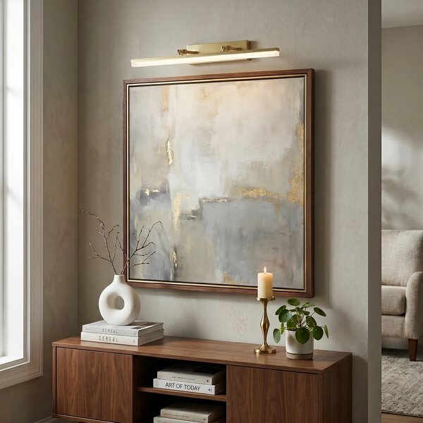Applique da bagno LED APP1876-1W 60cm BRUSH GOLD