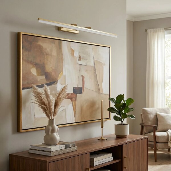Applique da bagno LED APP1877-1W 80cm BRUSH GOLD