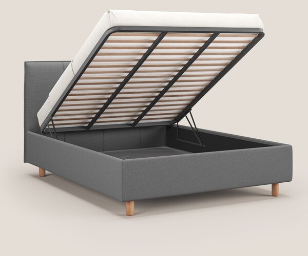 Lothar letto contenitore maxi dalle dimensioni contenute in tessuto im