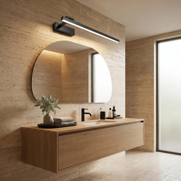 Applique da bagno LED SWE035-1W 60cm BLACK
