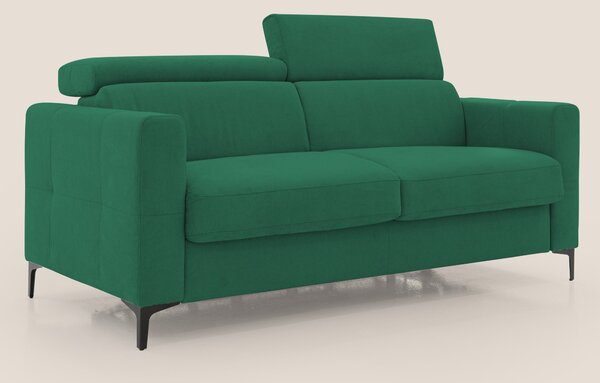Gardenia divano letto materasso alto 18 cm con poggiatesta reclinabili