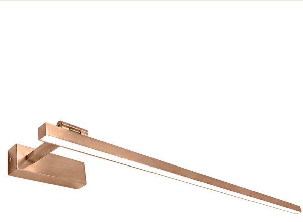 Applique da bagno LED SWE039-1W 80cm BRUSH COPPER