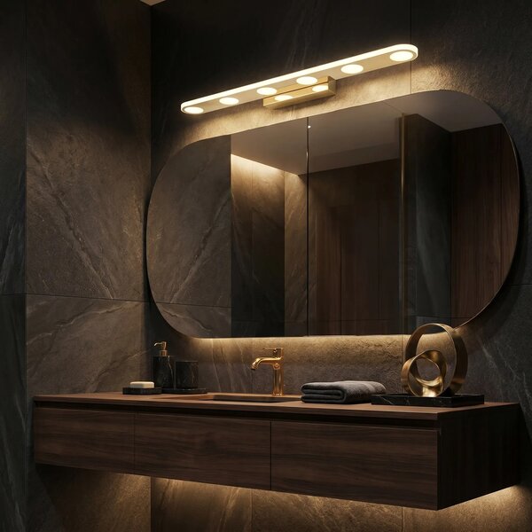 Applique da bagno LED SWE057-W GOLD