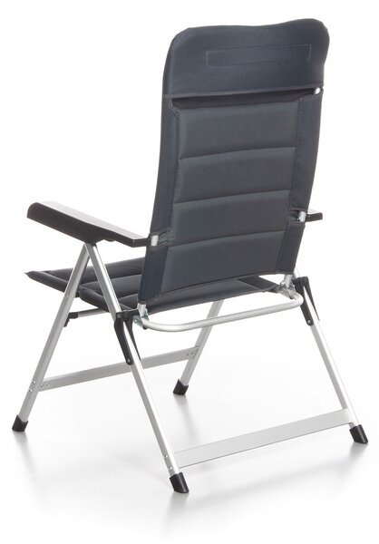 Sedia Sdraio da Giardino Cursa + 69x80x120 cm in Textilene Grigio