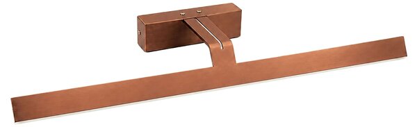 Applique da bagno LED SWE015-1W 73cm BRUSH COPPER
