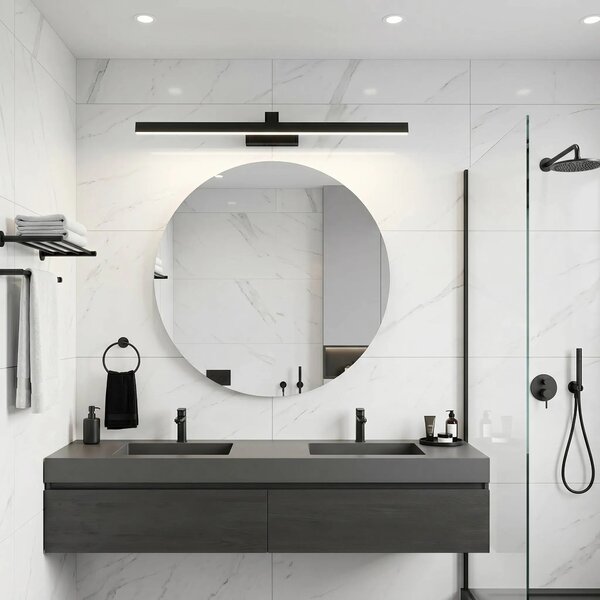 Applique da bagno LED SWE013-1W SWE012-1W 73cm BLACK