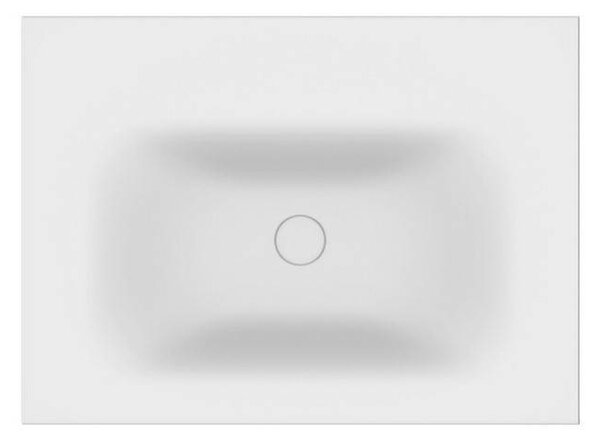 KAMALU - Lavabo da incasso per mobili 60 cm in solid surface | KLIT600SS