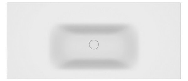 KAMALU - Lavabo da incasso per mobili 100 cm in solid surface | KLIT-1000SS