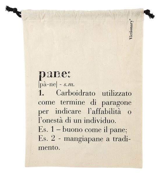 Sacchetto bread/pane 40x30 cm in Cotone VdE Tivoli 1996