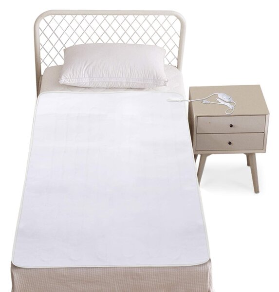 Coperta Termica Elettrica Singola 60W Bianca