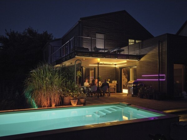 Osram - Striscia LED RGB dimmerabile per esterni FLEX 10m LED/70W/230V IP65 + telecomando