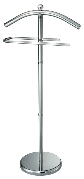 Indossatore Servomuto in Acciaio con Stelo 46,5x119,5x28 cm Fadi Cromato