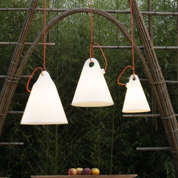 Lampade da esterno Martinelli Luce, Trilly, Bianco, Terrazza, Plastica, Design
