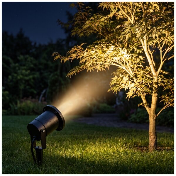 BRILAGI - Lampada da esterno TERRA 1xGU10/50W/230V IP65 nera