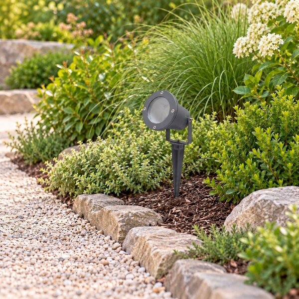 BRILAGI - lampada da esterno TERRA 1xGU10/50W/230V IP65 antracite