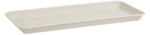 Sottovaso per fioriera Maxi terrae in plastica color bianco H 4.2 x L 30 x P 85 cm