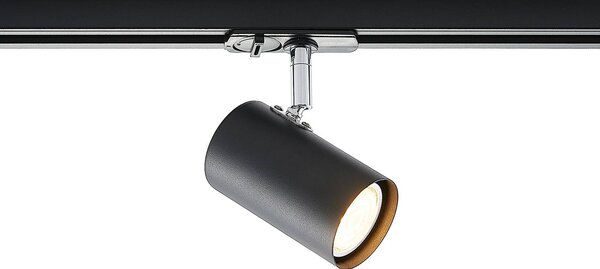 Lindby sistema binario monofase Linaro, GU10, a 10 luci, nero Linaro Lindby, dimmerabile, Nero, Corridoio, Metallo, Moderno