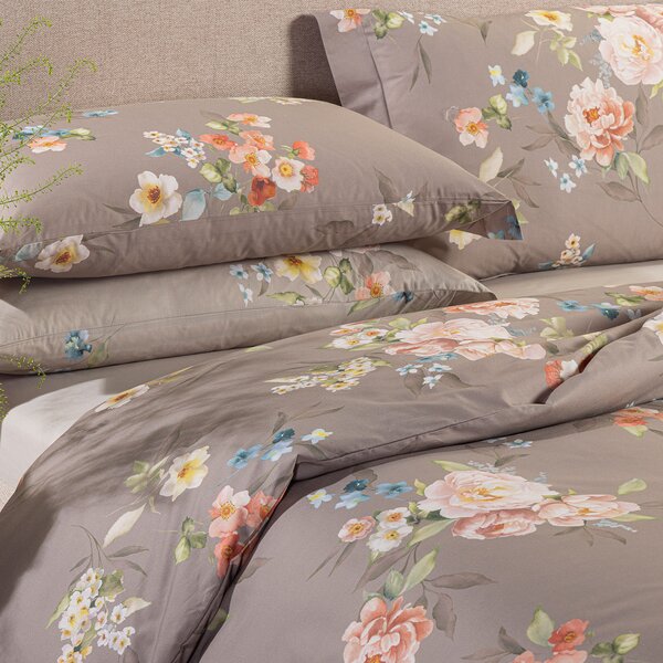 Copripiumino Con Federe MATRIMONIALE Jasmine UNICA Cotone Caleffi