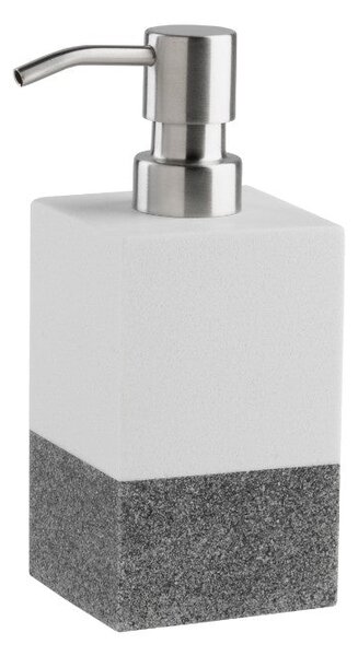 Set 4 Accessori da Bagno in Resina TFT Saada Bianco e Grigio