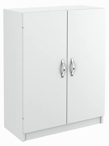 Mobile multiuso 70x33x90 cm 2 Ante Bianco