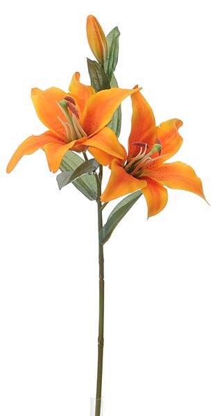 Set 6 Rami Artificiali Lilium Composto da 3 Fiori H 65 cm