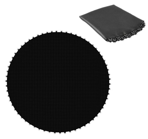 Costway Tappetino per saltare sostitutivo 323cm con 72 ganci metallici, Tappetino per trampolino in PP ad alta elasticità