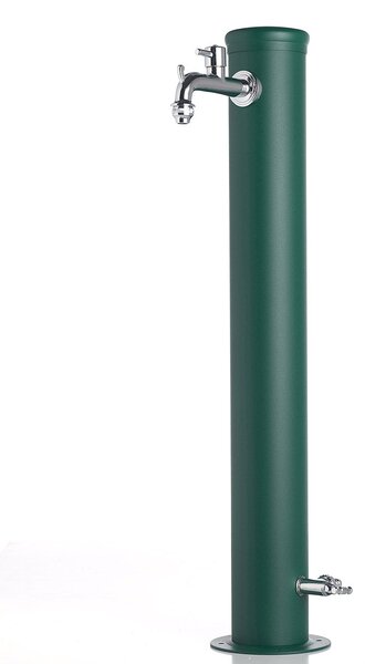 Fontana da Giardino con Doppio Rubinetto Belfer 42/ARR Verde