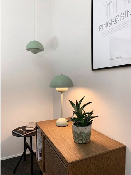 Lampada a sospensione &Tradition, Verde, Soggiorno, Metallo