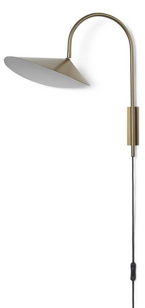 Applique da parete ferm LIVING, Arum Swivel, Bronzo / Ottone anticato, Soggiorno, Metallo, Design