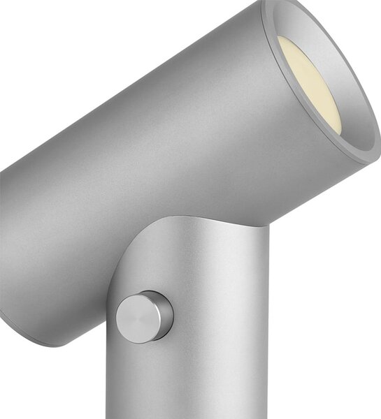 Lampade da tavolo Muuto, dimmerabile, Metallizzato, Soggiorno, Alluminio