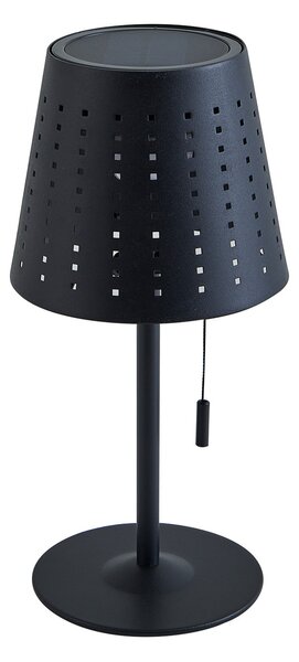 Lampade da esterno Lindby, Hilario, dimmerabile, Nero, Balcone, Metallo