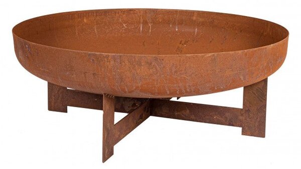Braciere da Giardino Ø70x26h cm Efesto Ruggine