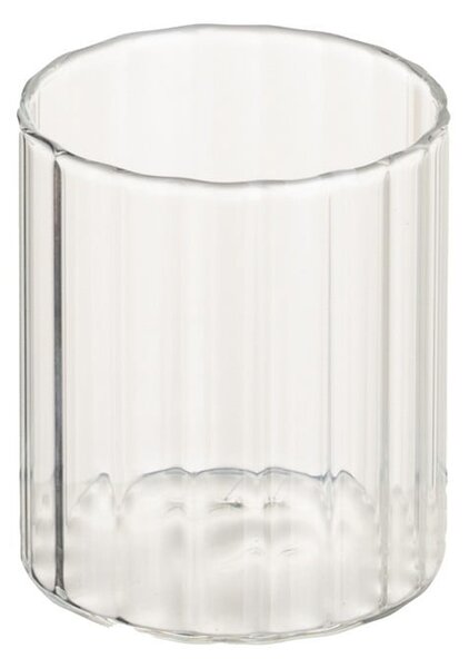 Set caraffa e bicchieri di colore naturale in vetro 1 l Linea Duo – Casa Selección