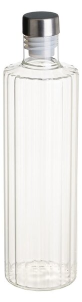 Set caraffa e bicchieri di colore naturale in vetro 1 l Linea Duo – Casa Selección