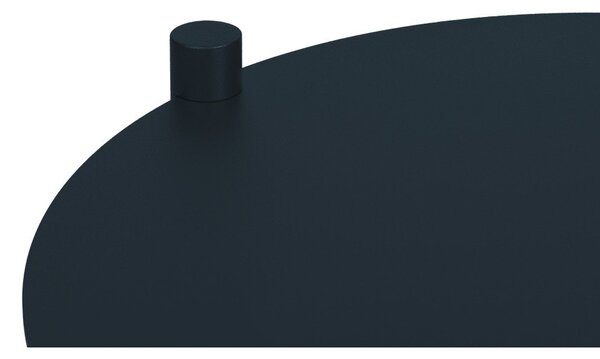 Tavolino rotondo in acciaio 41x40 cm Ande – noo.ma