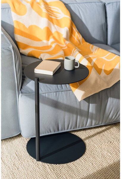 Tavolino rotondo in acciaio 41x40 cm Ande – noo.ma