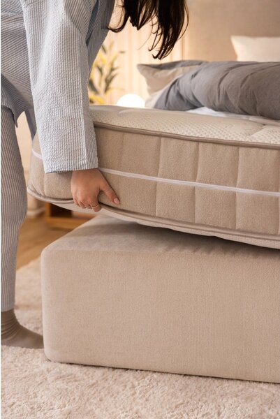 Letto boxspring blu 160x200 cm Olia Bold Line – Bonami Selection