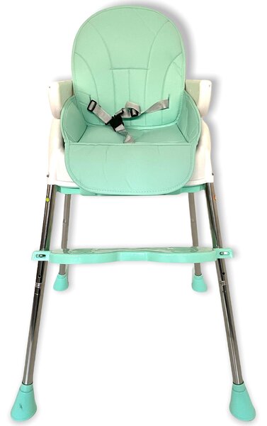 Seggiolone per Bambini 4 in 1 Pappa e Gioco Verde