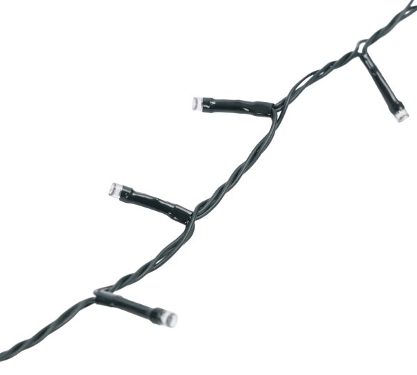 Aigostar - Catena luminosa natalizia LED per esterni 100 LED, 8 funzioni, 13 m, IP44, multicolore