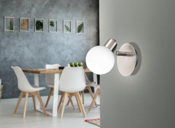 Eglo 32925 - Faretto da parete LED dimmerabile COMBA 1xE14/6W/230V