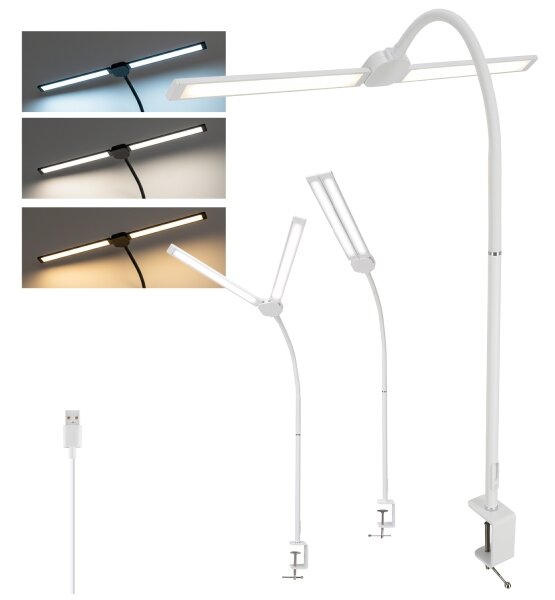Brilagi - Lampada da tavolo LED dimmerabile USB VARIO LED/14W/5V 3000-6000K bianca