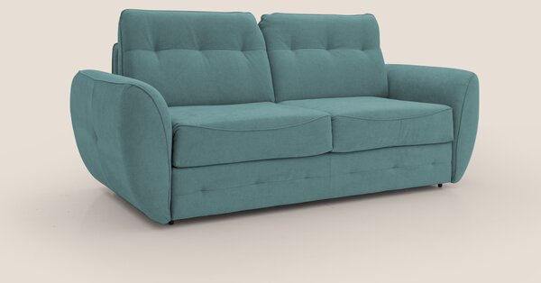 Zeus Divano letto scandinavo con schienale alto in tessuto impermeabil
