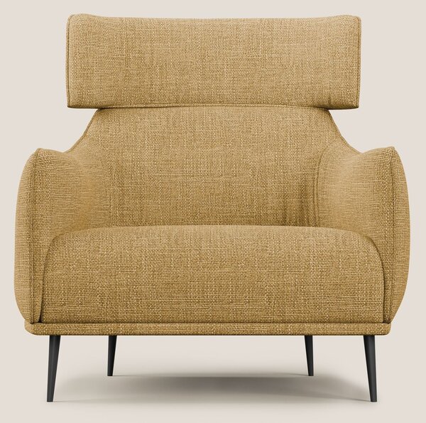 Zelda Poltroncina dal design moderno in morbido tessuto impermeabile T