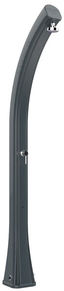 Doccia Solare da Giardino 35L Miscelatore Arkema Happy XL Grigio Antracite