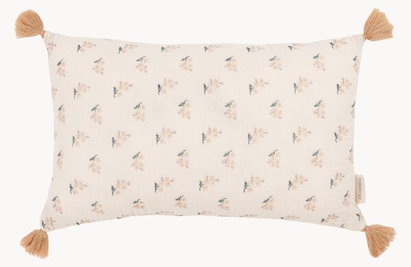 Cuscino in cotone con nappe Wabi-Sabi